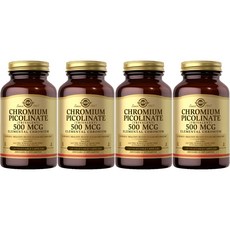 솔가 크롬 피콜리네이트 500mcg, 4개, 120정