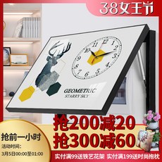 어반30 배전함 가리개 두꺼비집 커버 전기 상자 장식화 면타공대 북유럽 벽화 차폐, 유압상건