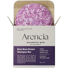 Arencia Go Green Tea Tree 샴푸 바 비듬 가려운 두피 일반 모발부터 지성 모발용 상쾌한 비듬 방지 비건 식물 기반 pH 균형 황산염 프리 친환경