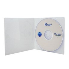멜로디 CD케이스 연질슬림 반투명/1P-10매