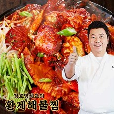 [KT알파쇼핑]정호영 셰프의 신선 담은 황제 해물찜 3팩+소스 3팩 (총 2.82kg)