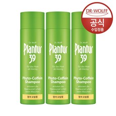 [쇼핑엔티] 플란투어39 파이토-카페인 샴푸 (염색 손상 모발용) 250ml x3, 1개