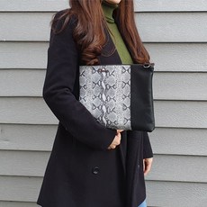 마르카 천연양가죽 천연소가죽 빅사이즈 다용도 숄더 크로스 클러치백 4Type