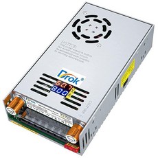 DROK 24V 전원 공급 장치 AC 110V/220V - DC 0~24V 20A 480W 벅 변환기 가변 조절 어댑터 조정 전압 5V 12V 24V 볼트 변환 전압 LED 변, 0-60V 0-8A_듀얼 디스플레이 전류 조절 가능