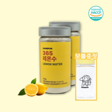 한스푼 물에 타먹는 365 레몬수 50일분, 250g, 2개