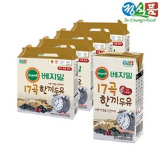 (현대hmall) 정식품베지밀 17곡 한끼두유 190mlx64팩, 0.19l, 64개