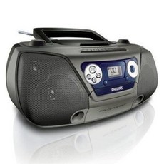  카세트플레이어 CDP CD기계 일본 Toshiba/도시바 CD플레이어 카세트 라디오, 01 필립스 (CD/MP3+USB+테이프) 