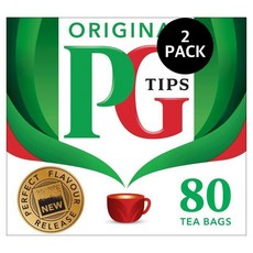 피지 팁스 오리지널 티 Pg Tips original tea bags, 2개, 80개입
