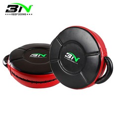 MMA 킥복싱 라운드 스트라이크 쉴드 대상 훈련 Mauy 타이어 빅 패드 대상 포커스 복싱 b 펀치 미트 (싱글로 판매)|펀칭 백 & 샌드백|, 1개, Single Blue