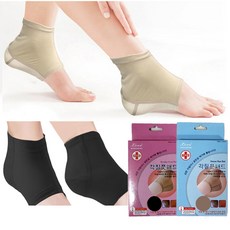 발 뒤꿈치패드 각질풋패드 각질제거 풋케어 보습 양말 뒤꿈치관리, 베이지, 1개