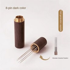 커피템퍼 12pcs 에스프레소 커피 교반기 커피 탬퍼 스테인레스 스틸 바늘 에스프레소 탬퍼 커피 분배기 wdt 용 파우더 레벨러, 스타일 E 1pc, 1개