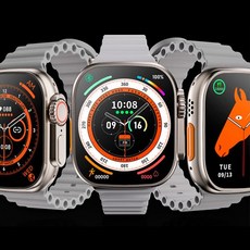 zd8ultramax ZORDAI ZD8 Ultra Max 울트라 맥스 스마트워치 글로벌버전 한글지원 골드본체-그레이