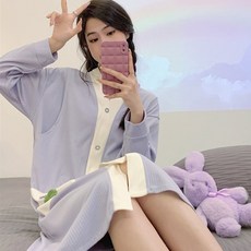 코튼 잠옷 수유옷 홈웨어 편한 입원 산모