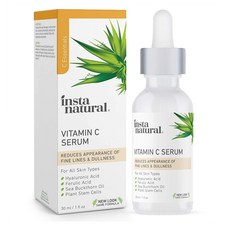 인스타네추럴 비타민C 세럼 with 히알루론산 페룰산 비타민E 30ml InstaNatural Vitamin C Serum