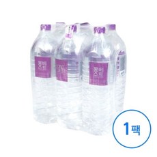 국내 코스트코 무 라벨 먹는 이마트 샘물 안전한 생수 물 몽베스트 2L 6개