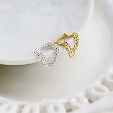 쇠사슬 Silver 은 Simple 볼 반지 옵션 골드 백색 호 + 60492낯양