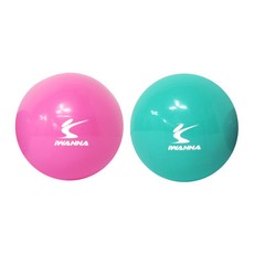 IW 헬스 필라테스 소프트 웨이트볼 토닝볼 1kg 1.5kg 세트, 핑크