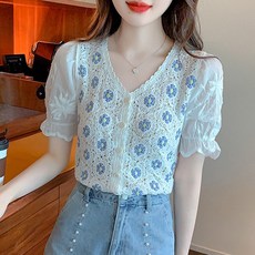 에스닉크로쉐가디건