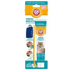 ARM&HAMMER 貓用潔牙訓練套組, 專為初次使用設計 挑嘴貓適用, 67.5g, 1組