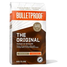 Bulletproof 블릿프루프 더 오리지널 미디엄 로스트 홀빈 원두커피, 2개, 340g