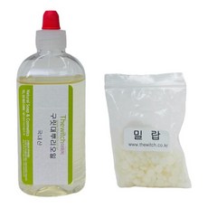 더위치/ 구릿대오일 100ml + 밀랍 20g 백지 연고 만들기 - 더위치