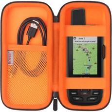 BOVKE Carrying Case for Garmin GPSMAP 64sx66i6767i66sr66s65s78sc inReach Explorer+ Hiking Handheld G, Black, 1개