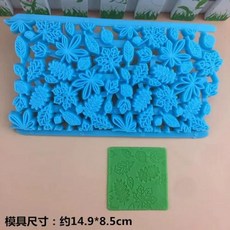1+1 커피스텐실 라떼아트 16 디자인 클레이 스탬프 플라스틱 프레스 엠 보스 인감 껍질 휠 잎 꽃 인상 도자기 세라믹 텍스처 모델링 만들기, 2개, 없음, 13) as picture