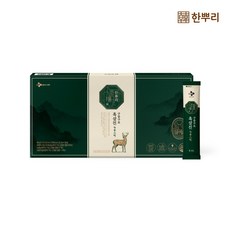 CJ웰케어 한뿌리 흑삼진 녹용스틱 30포, 30포 x 1개, 1개, 240ml