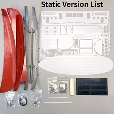 308 레벨 제이슨 터그보트 조립 모델 원격 제어 전기 보트 정적 디스플레이 기술 선박, Static version