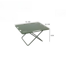 마운틴하이커 마운틴 게스트 캠핑 알루미늄 접이식 테이블 경량화 군사풍 전술 테이블 영국군 테이블81858, 영국군 테이블 가문비나무 그린