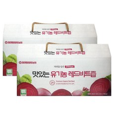 푸르담 유기농 레드비트즙, 60개입, 80ml