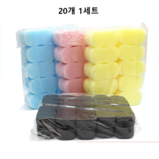 미용실머리카락스펀지