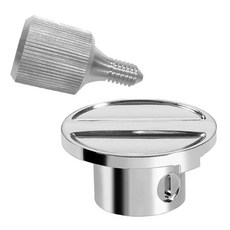 키친에이드용 고정 나사 4.5-5QT 스테인레스 스틸 주방 전면 커버 나사, 39x20mm, 은, 키친에이드 스탠드 믹서용 고정 나사