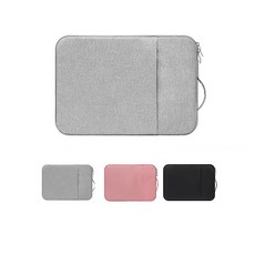 sam10 Plus 호환 파우치 케이스 가방 3color 태블릿보관, 라이트그레이, M: (12~12.9인치)