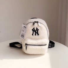 양털 후리스 뽀글이 미니 백팩 mlb스타일
