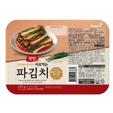 동원 양반 바로먹는 파김치 250g x 3개, 상세 설명 참조