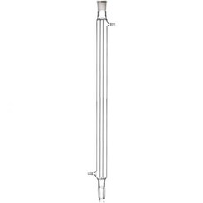 500mm Liebig 콘덴서 조인트 2429 Borosilicate 3.3 유리 표준형 접지 마우스 내열 과학 실험실 1pack 이즈, 500mm 24/29, 1개