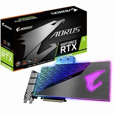 GIGABYTE AORUS 지포스 RTX 2080 SUPER D6 8GB 그래픽카드 GV-N208SAORUS WB-8GC 워터블럭 (제이씨현)