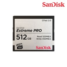 샌디스크 Cfast 2.0 CF카드 SDCFSP, 512GB
