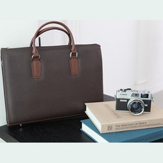 가벼운 간편 남자 비즈니스 가죽가방 40대 신입사원