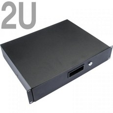 ksw31761 넷메이트 CYSD-2U(Black) 허브랙 2U 보안 bu565 서랍장(블랙), 1, 본 상품 선택