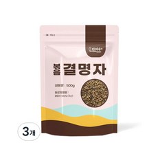 구수한 전통방식 볶음 결명자차 500g 3개, ONE COLOR, 500G 3개