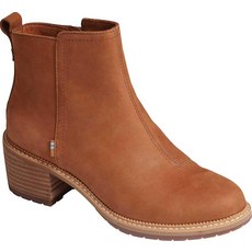 탐스 TOMS 여성용 마리나 부츠 탠 가죽