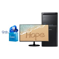 삼성 윈도우11 중고 27인치 컴퓨터세트, T9 i39100 16G 120G500G S27F354, WIN11 Pro, 120GB, 16GB, 블랙