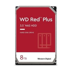 Western Digital 8TB WD Red Plus NAS 내장 HDD 3.5인치 WD80EFZZ, 없음, 1) 8TB - 128MB 캐시 - wd80efzz