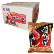 농심 매운새우깡, 90g, 20개