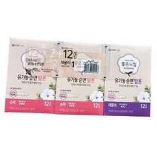 좋은느낌 탐폰 슈퍼 12X2+레귤러 12, 24개