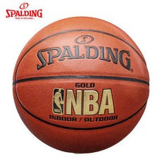 스팔딩 NBA 골드 농구공 74-559Z 7호, (골드 텍스쳐) 고급 스러움을 보내다