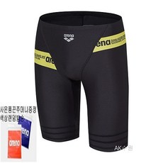 아레나 AK수원점 아레나 남성 일반4부 실내수영복끈주머니증정A0SM1MF07 BLK