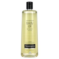 뉴트로지나 Neutrogena 바디 오일 가벼운 참깨 포뮬라 473ml(16fl oz), 16 액상 온스